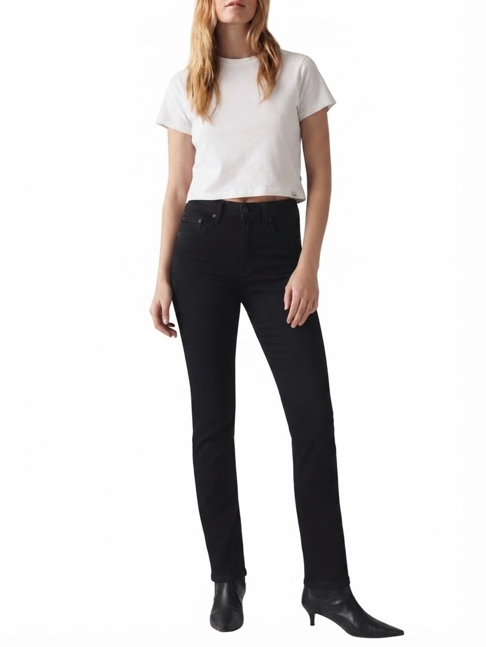 Levi’s 724 Jeans High Rise Straight Denim 32